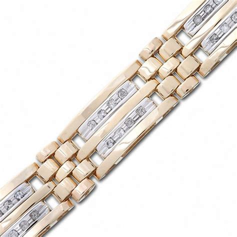 zales men's diamond bracelet